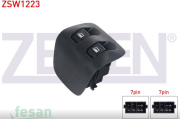 ZSW1223 ANAHTAR CAM İND/KAL PEUGEOT 206 L 14F 1998-2006