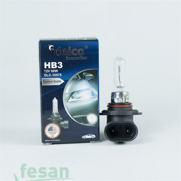 DLC-10575 12V AMPÜL HB3 9005 60WATT PİPO SOKET P20D
