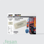 WOLFRAM 39011 12V SİDE MARKER LAMBA 2W BEYAZ E BELGELİ