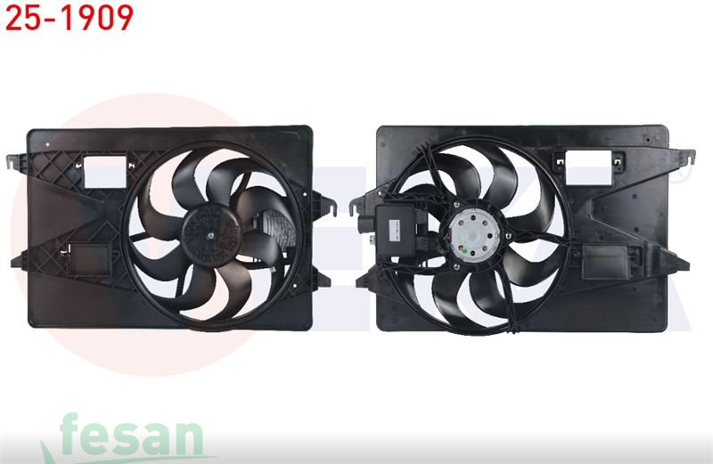 25-1909 12V FAN MOTORU FORD MONDEO III 2000 TDİ 2000-2007 KLİMALI TEKLI