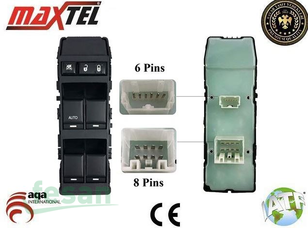 18234736 ANAHTAR CAM İND/KAL CHYRSLER 300C L 14FİŞ SİYAH 2012> JEEP GRANDCHEROKEE DODGE