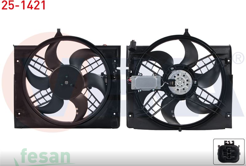 24-1421 12V FAN MOTORU BMW 3 SERİ E46 320D 1998-2005
