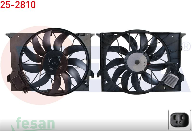 25-2810 12V FAN MOTORU MERCEDES E SERİ W211 E280 CDİ E320CDİ 2002-2008 S SERİ W221 S320 CDİ S350 S350 CDİ S500 S600 2005-2013