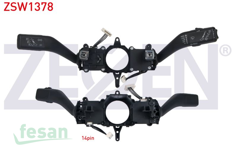ZSW1378 FAR SİNYAL KUMANDA KOLU VW GOLF VI JETTA IV TİGUAN TOURAN SKODA OCTAVİA SUPERB YETİ SEAT LEON 2004> 14F