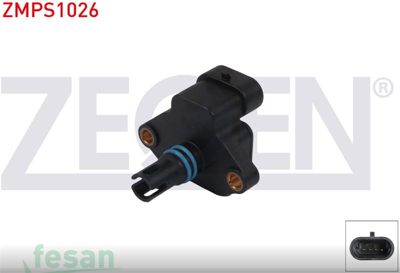 ZMPS1026 MAP SENSÖRÜ LANDROVER FREELANDER 1.8 16V 2.5 V6 1998-2006 MİNİ COOPER R52 1.6 2004-2007