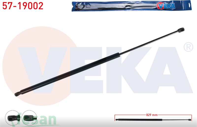 57-19002 AMORTİSÖR BAGAJ FORD V184 2001-2006 V347 2006-2011 KISA KASA