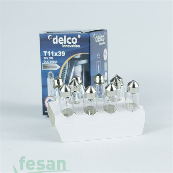 DLC-80550 24V AMPÜL SOFİT 5WATT 39MM