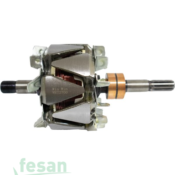 WRT 2700 DENSO 12V ROTOR HYUNDAİ SANTAFE 2.0-2.2 TUCSON KİA CERATO SPORTAGE 2.0CRDİ 120AHM BOY:210.20 ÇAP:101.20