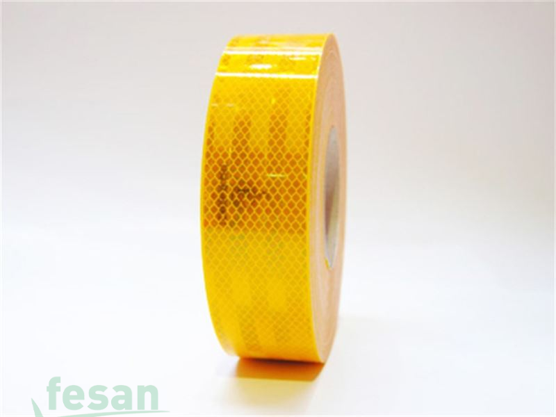 REFLEKTİF ŞERİT SARI 55MM 50MT