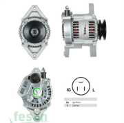 N.DENSO DLA958 12V ALTERNATÖR SUZUKI SWIFT 1.3 MOTOR 55AHM DÜZ KASNAK TOYOTA FORKLIFT KUBOTA 3FİŞ