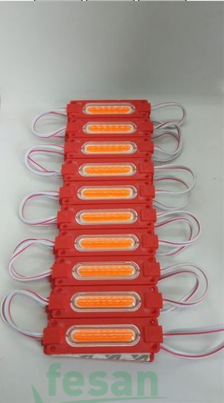 L1079G 12V PARMAK LED YM KABLOLU ÜÇLÜ LED KIRMIZI GÜÇLÜ IŞIK