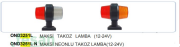 OND3251N KS 12-24V TAKOZ LAMBA NEONLU KIRMIZI SARI