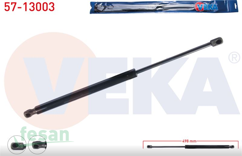 57-13003 AMORTİSÖR BAGAJ AUDİ Q7 2006-2015 498MM 4L