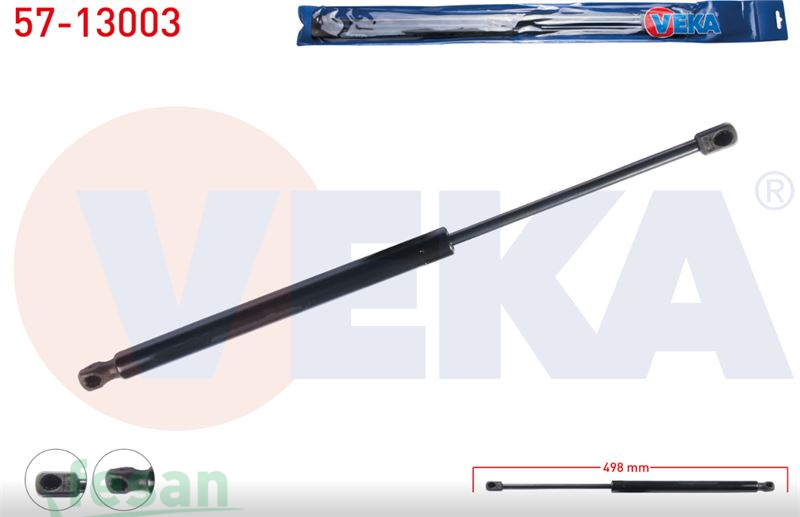 57-13003 AMORTİSÖR BAGAJ AUDİ Q7 2006-2015 498MM 4L