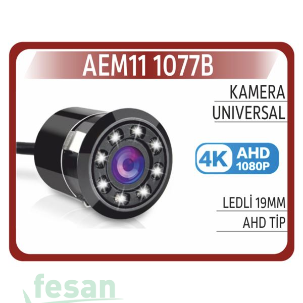 11 1077B KAMERA TEK LEDLİ 19MM AHD TİP