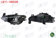 LB11-18003R FAR FİAT EGEA 2021> SAĞ MOTORLU LEDLİ