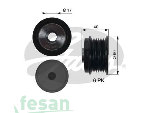 VALEO 595441 ŞARJ KASNAK RULMANLI FORD B-MAX C-MAX FİESTA VI KUGA II FORD CONNECT TORNEO VOLVO S40