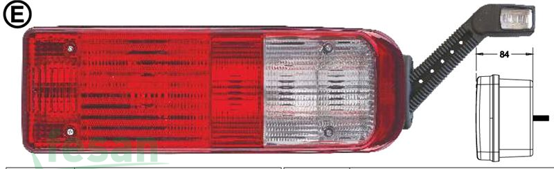 201205-SKTB L STOP LAMBASI CARGO BOYNUZ L SOKETLİ