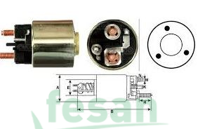 VALEO 594181 12V MARŞ OTOMATİĞİ PEUGEOT CITROEN RENAULT