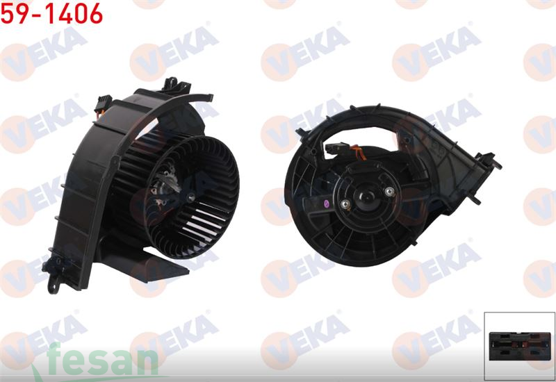 59-1406 12V KALORİFER MOTORU BMW X5 F15 2012-2018