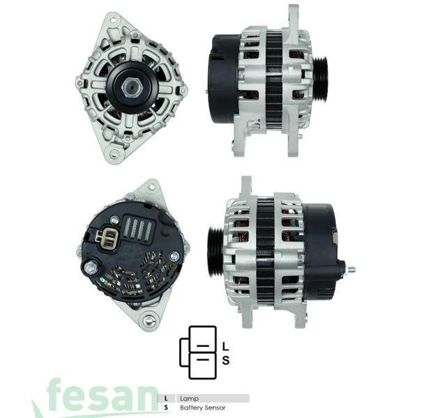 ALT 891 MİTSUBİSHİ 12V ŞARJ DİNAMOSU HYUNDAI ACCENT 2 ERA 1.3 1.5 1.6 MATRİX  S-L BENZİNLİ 90AHM