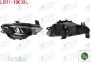 LB11-18003L FAR FİAT EGEA 2021> SOL MOTORLU LEDLİ