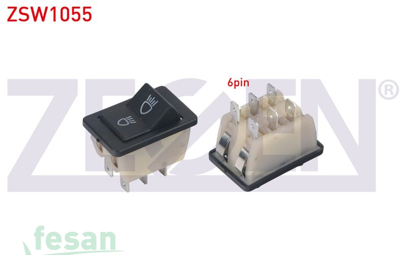 ZSW1055 ANAHTAR FAR ÜNİVERSAL RENAULT TİPİ DAW 6FİŞ