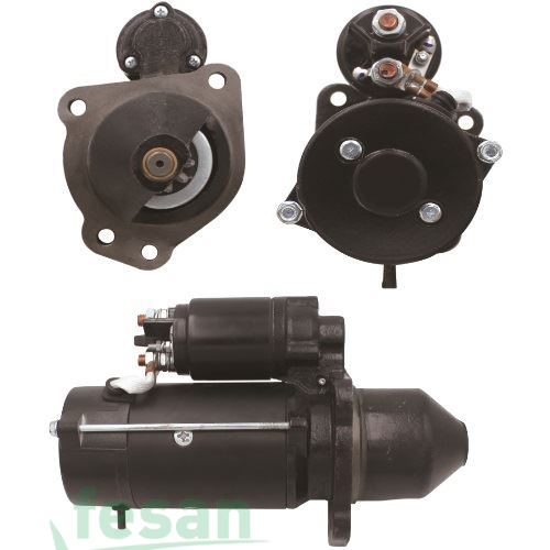 STR 4522 ISKRA 12V MARŞ MOTORU JOHN DEERE FARM BOBCAT MASSEY FERGUSON F CLARK 10DİŞ 4.2KW 4DELİK PİNYON