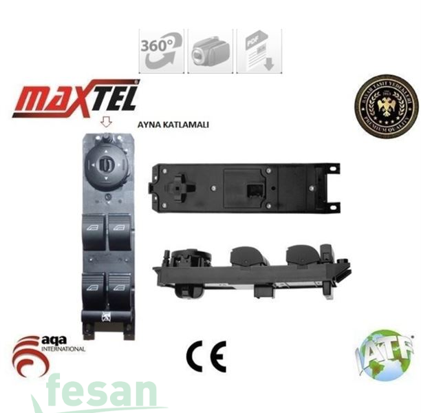 18202015 ANAHTAR CAM İND/KAL FORD FOCUS FİESTA CMAX KUGA L 3F KATLANIR