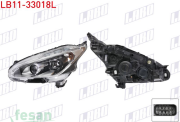 LB11-33018L FAR PEUGEOT 208 2015-2018 SOL MANUEL LEDLİ