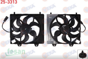 25-3313 12V FAN MOTORU PEUGEOT 2008 2015> 208 2018> CİTROEN C4 2020> OPEL CORSA F 2019>
