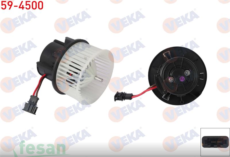 59-4500 12V KALORİFER MOTORU VOLVO S60 II 2010-2018 S80 II 2006-2016 V60 I 2010-2016 V70 III 2006-2016 XC60 I 2008-2015 XC70 II 2007-2015 LANDROVER EVOQUE I 2012-2020 FREELANDER II 2006-2014