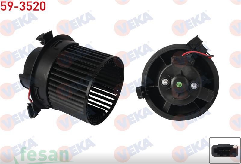 59-3520 12V KALORİFER MOTORU RENAULT CLİO IV 2012-2020