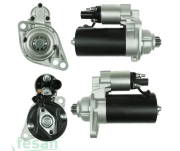 BOSCH DLS6558 12V MARŞ MOTORU VW T5 CADDY 1.9 2.5D POLO 1.4 İBIZA CORDOBA FABIA OCTAVIA GOLF V ROOMSTER TDI 10DİŞ 2.2KW