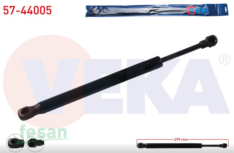 57-44005 AMORTİSÖR BAGAJ VW JETTA III 2005-2010 299MM/710N