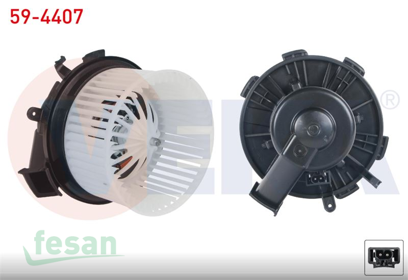 59-4407 12V KALORİFER MOTORU MERCEDES SPRİNTER W906 2006-2009  VOLKSWAGEN CRAFTER 2006-2016 KLİMASIZ