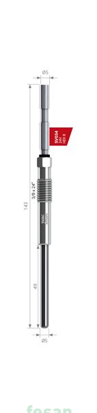 SVAC SV034  034  24V ISITMA BUJİSİ CAT 3H 2033 SV034 BERU 034