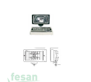 AYFAR SL 2220B SİS LAMBASI MERCEDES VOLVO MAN SCANİA BEYAZ HALOJEN DÜZ CAMLI