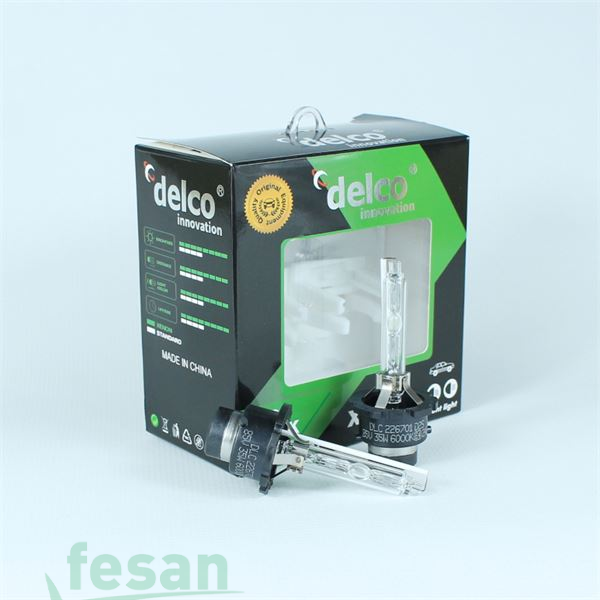 DLC-226701 D2S 6000K BLUB XENON +%50. FAZLA IŞIK 85V 35WATT İKİLİ SET PLASTİK SOKET