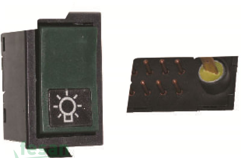 AN1110 ANAHTAR VOLVO F10/12/14 8P YEŞİL FAR