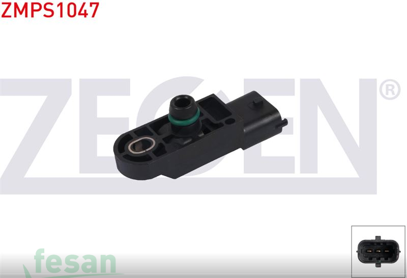 ZMPS1047 TURBO BASINÇ SENSÖRÜ RENAULT CLIO III KANGOO III MEGANE II ALFA ROMEO GUILIETTA