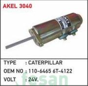 3040 24V STOP SELONOİDİ CATERPİLLER YM