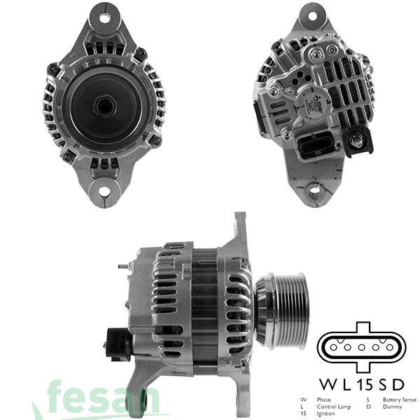 MİTSUBİSHİ A4TR5591 24V ŞARJ DİNAMOSU RENAULT V.I. VOLVO 110AHM
