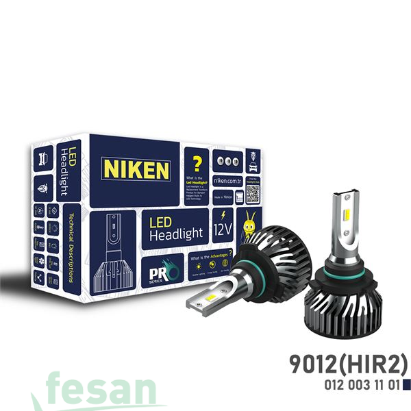 0120031101 12V NİKEN PRO SERİSİ 9012 (HIR2) LED XENON