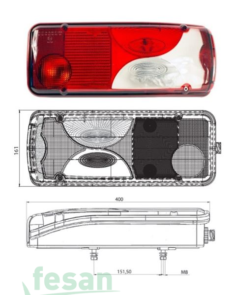 0109CR STOP CAMI MAN TGA BEYAZ SAĞ