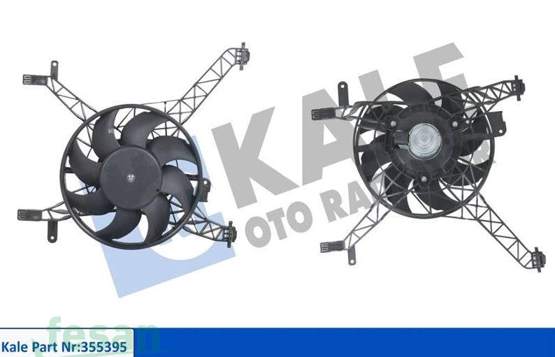 355395 12V FAN MOTORU FORD FİESTA 2008-2013 BMAX 2012> KLİMASIZ