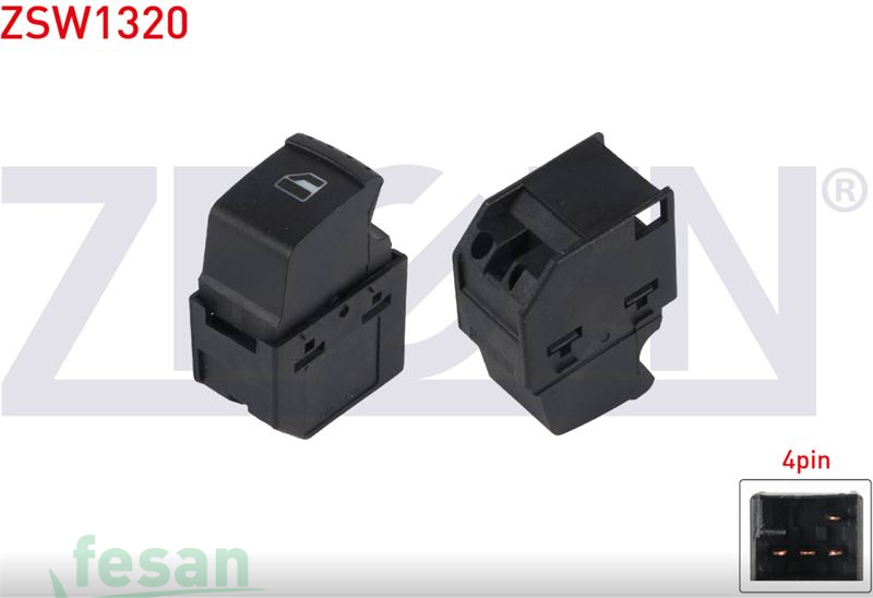 ZSW1320 ANAHTAR CAM İND/KAL FABİA R 4F