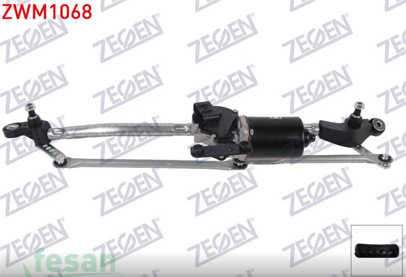 HSM.197021 12V SİLGİ MOTORU ÖN OPEL ASTRA G 1998-2005 MEKANİZMALI