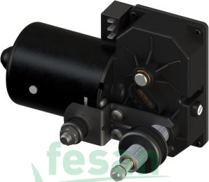 BASKURT 50031329 24V SİLGEÇ MOTORU KABİN TİPİ YARIM TUR