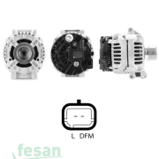 ASR-A0005 BOSCH 12V ŞARJ DİNAMOSU RENAULT DACİA OPEL RENAULT 98AHM